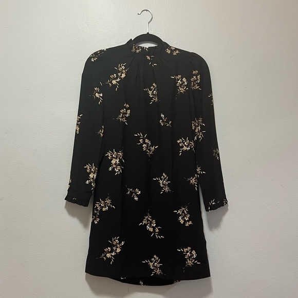 NWT J. Crew Printed Ruffleneck Shift Dress - Picture 7 of 10